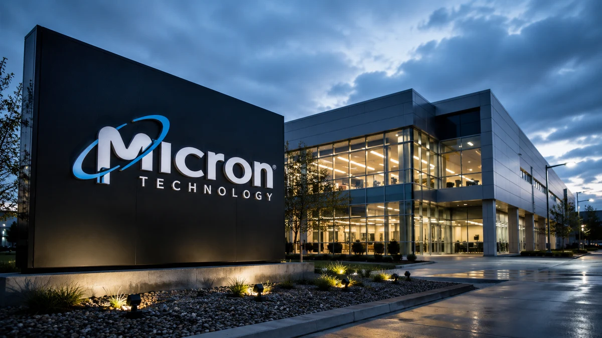 Micron Technology se desploma más de 13% antes de resultados y pone a prueba el entusiasmo del mercado por la inteligencia artificial