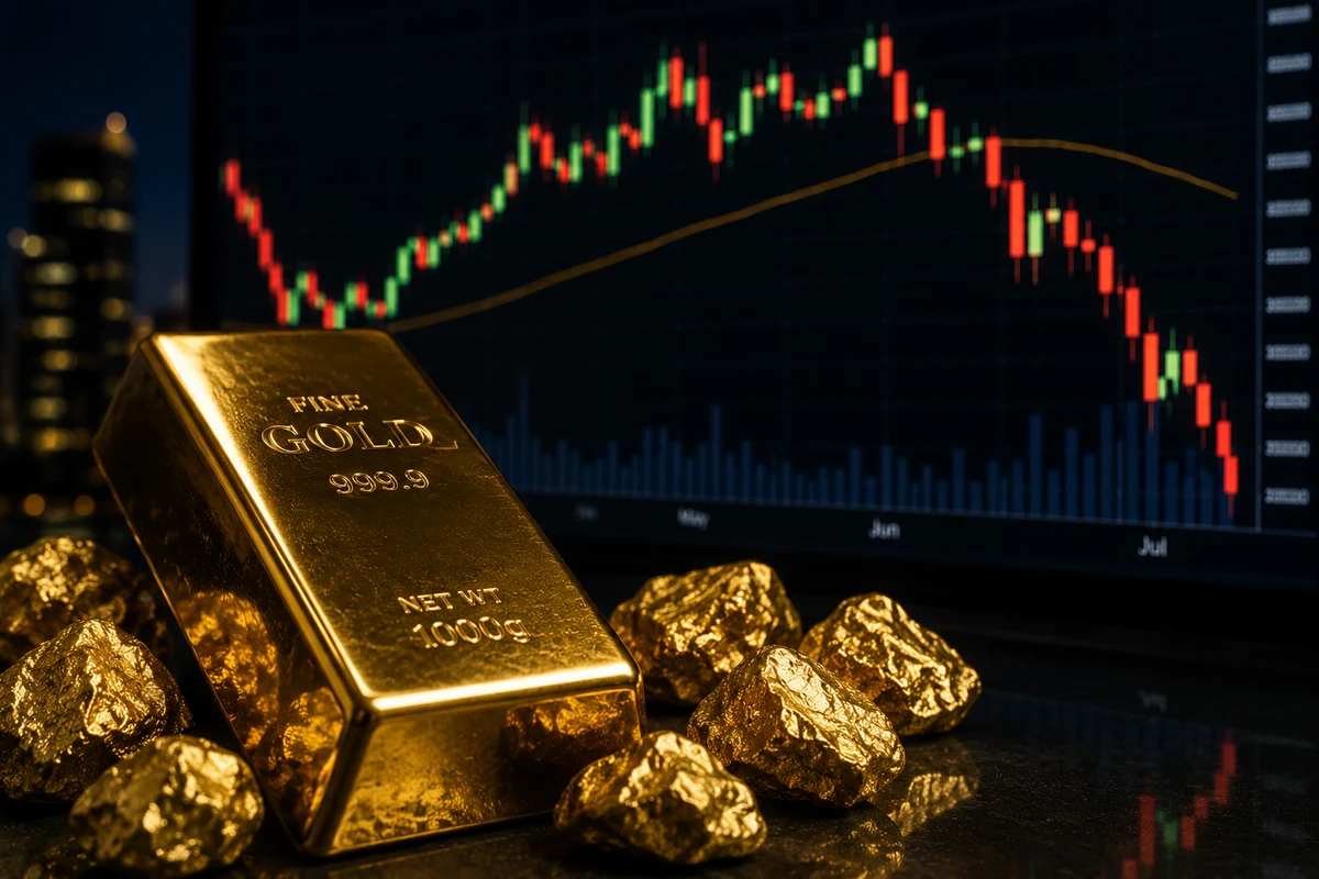 El oro pierde terreno mientras el mercado reduce la demanda de refugio