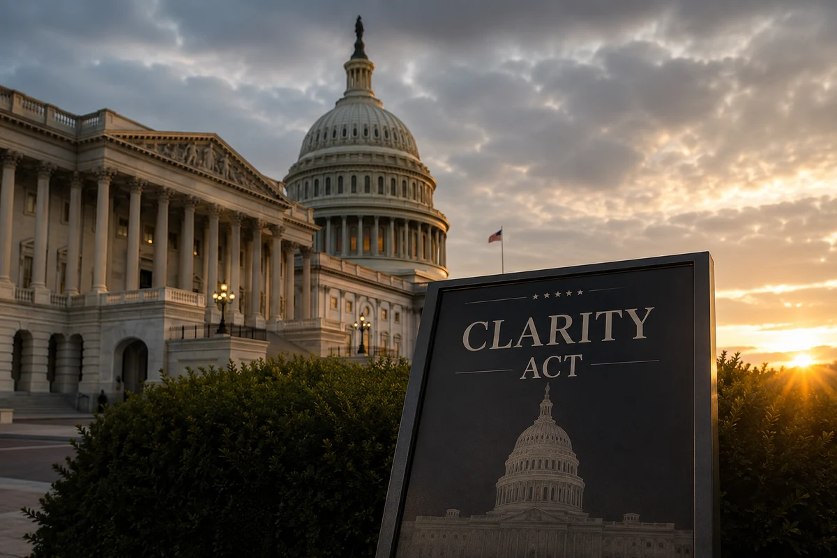 La Ley CLARITY enfrenta su prueba decisiva el 7 de agosto en el Senado de EE. UU.