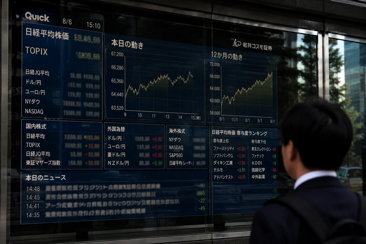Las bolsas comienzan la semana en modo defensivo: Asia sube, Europa se enfría y Wall Street pierde impulso