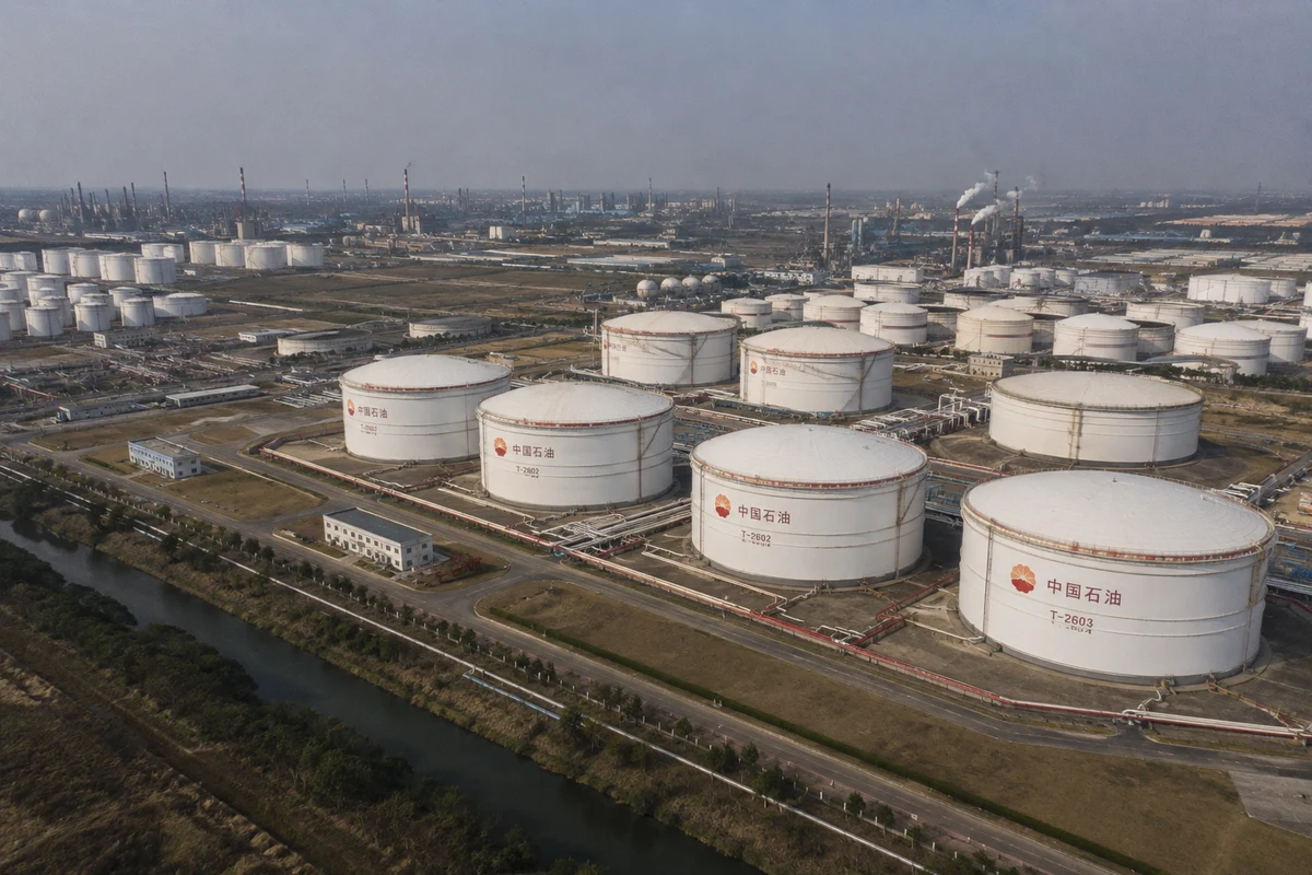 China vuelve a acumular petróleo pese al shock de oferta