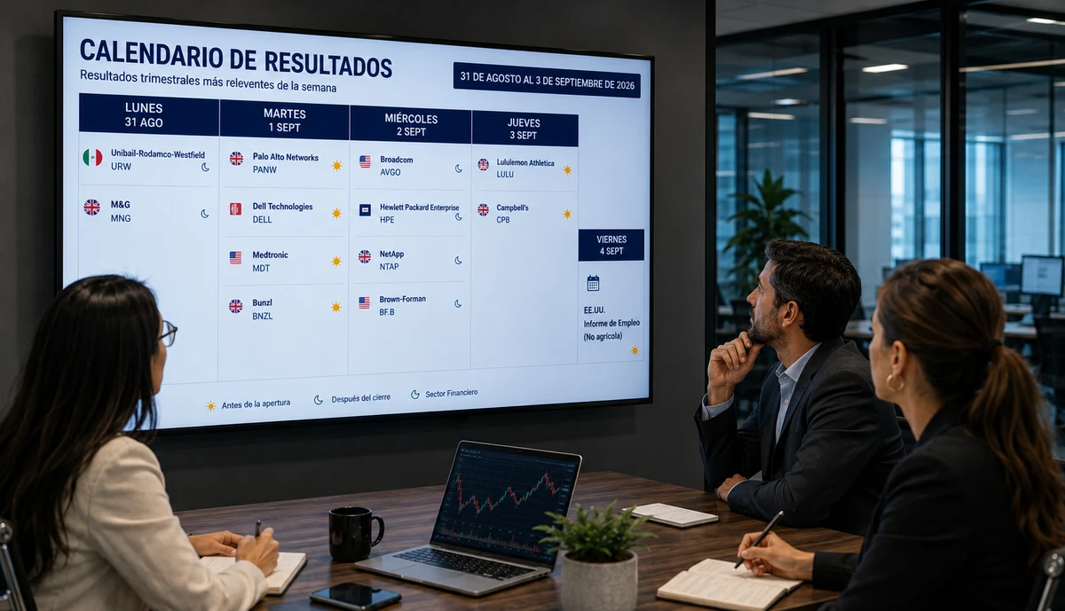 Calendario de resultados trimestrales: Broadcom, Dell y Palo Alto ponen a prueba al mercado