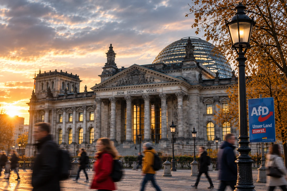 AfD avanza en Alemania y el DAX queda bajo presión por el riesgo político