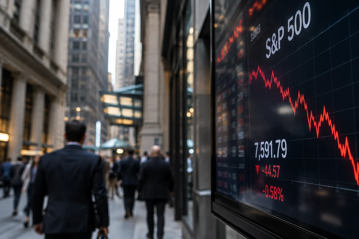 Wall Street cae por cuarto día y el alza de las tasas vuelve a inquietar al mercado