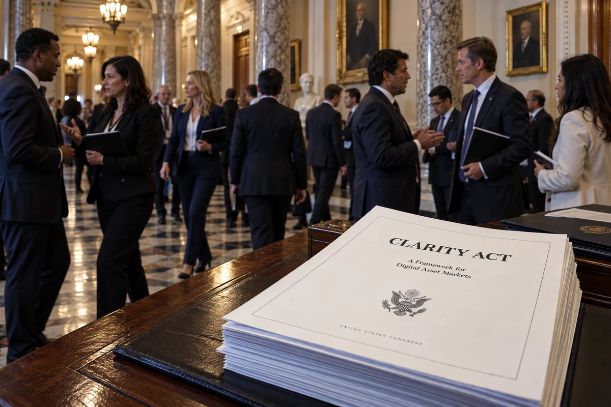 Criptomonedas hoy: Bitcoin resiste en US$76.000 tras el revés del CLARITY Act