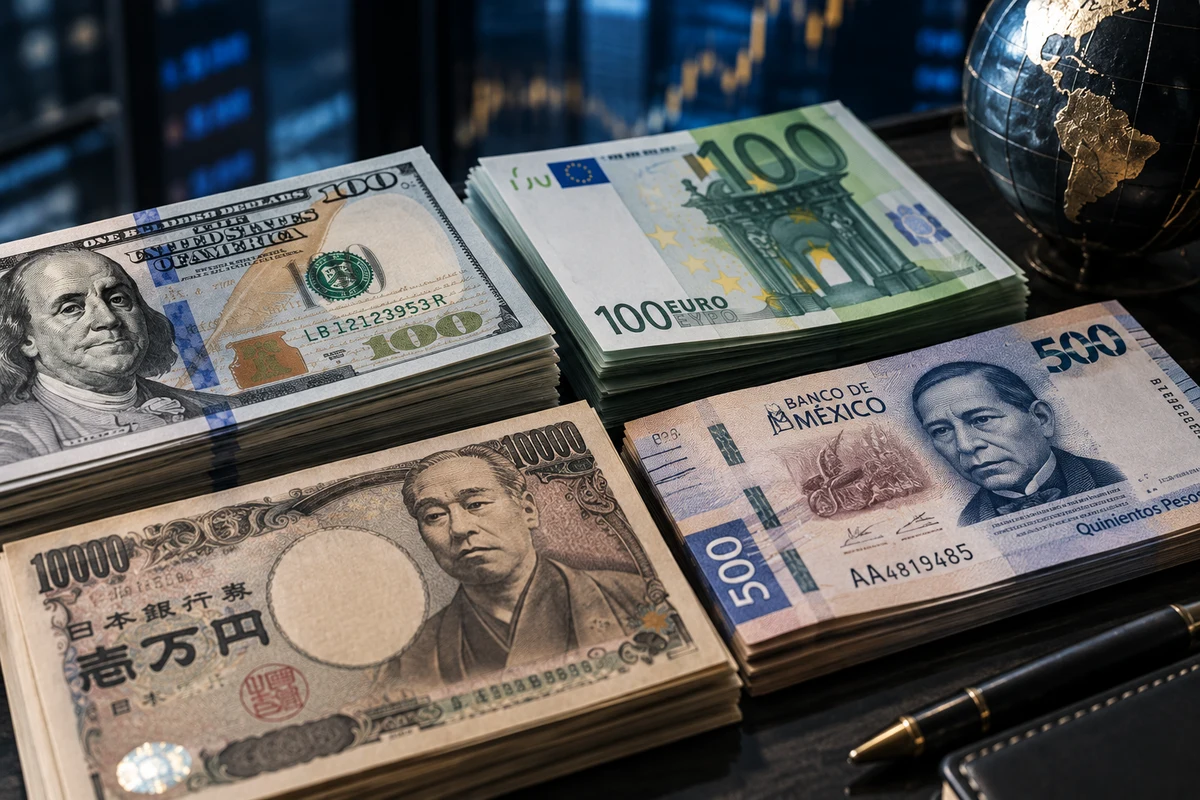 Forex cierre semanal: el dólar gana fuerza mientras las tasas redefinen el mercado