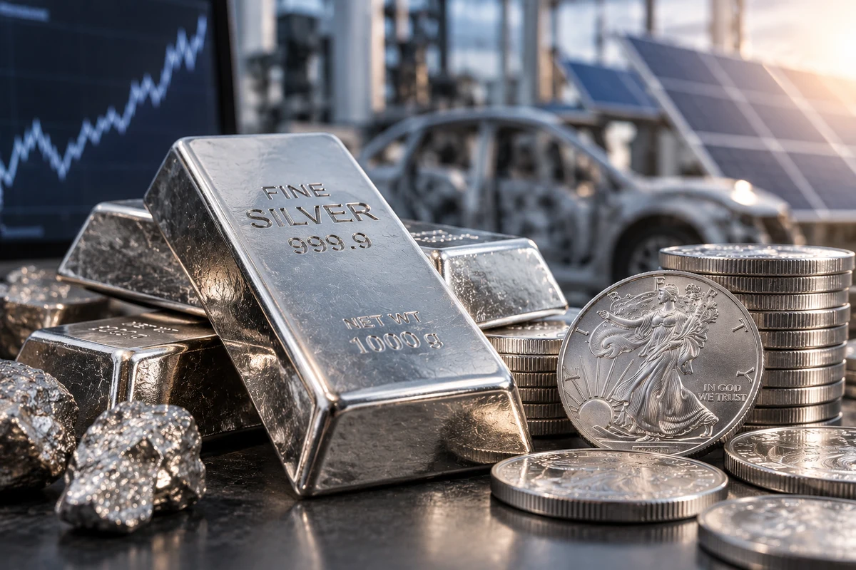 Plata: historia y factores que influyen en uno de los principales metales del mercado