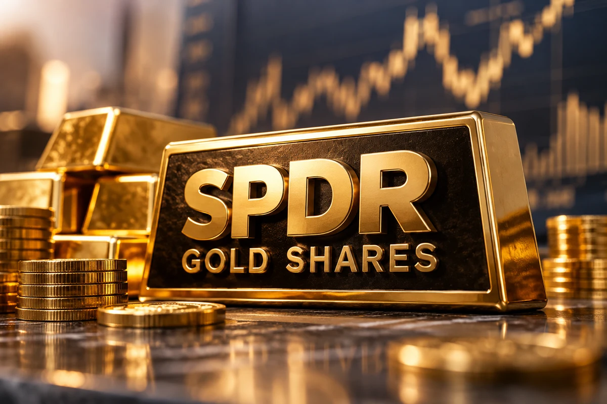 SPDR Gold Shares cae 3,94% y el oro enfrenta la presión de tasas y dólar