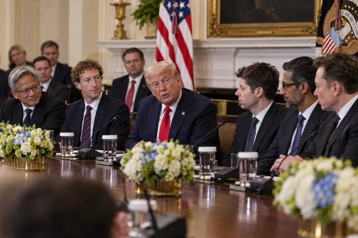 Trump reúne a los líderes de la IA y Wall Street evalúa el próximo capítulo del boom tecnológico