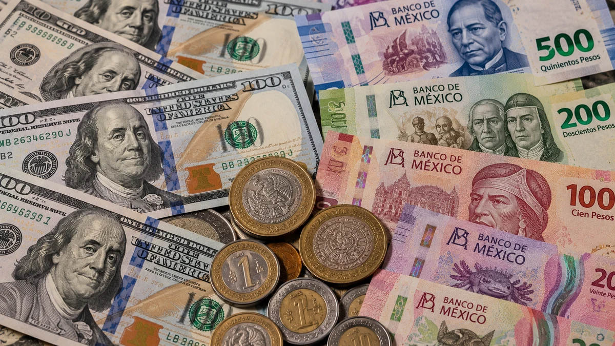 Forex cierre semanal: el dólar gana terreno y el peso mexicano queda bajo presión