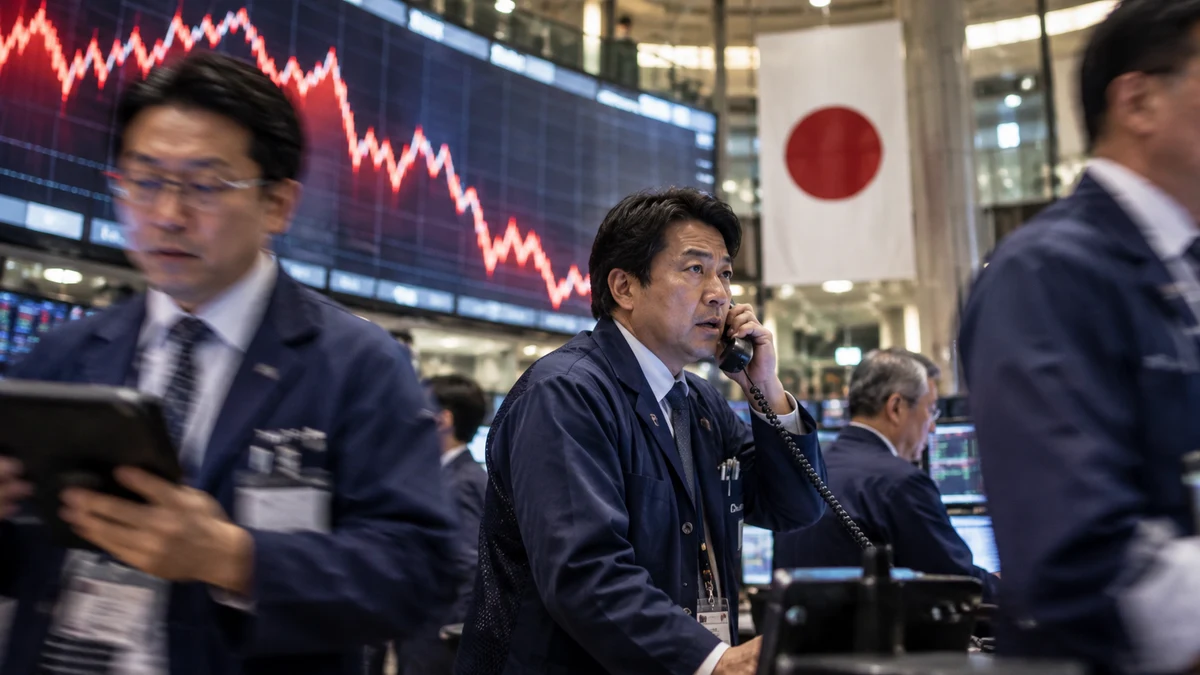 Nikkei cae un 1,82%: el temor a una corrección de la IA golpea a Japón