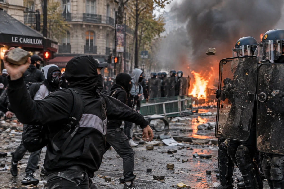 Francia: los disturbios elevan la incertidumbre antes de la apertura de Europa