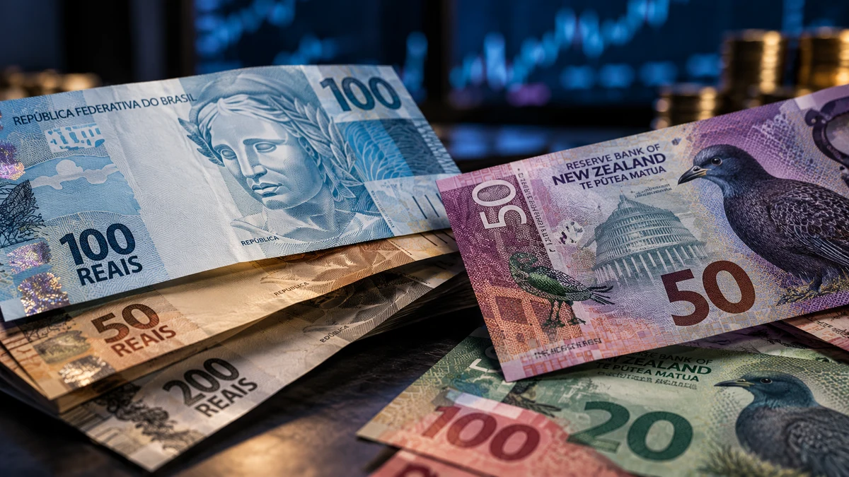Una semana de contrastes en Forex: el real cae y las principales divisas divergen
